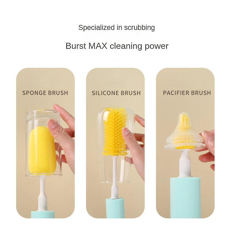 4 in 1 Bottle Gap Cleaning Brush