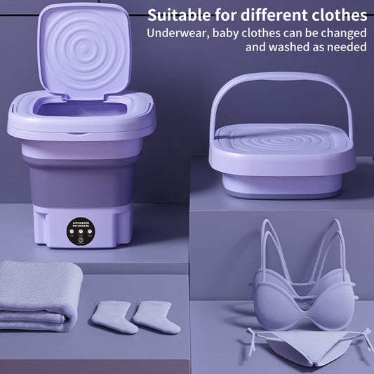 Foldable Mini Washing Machine